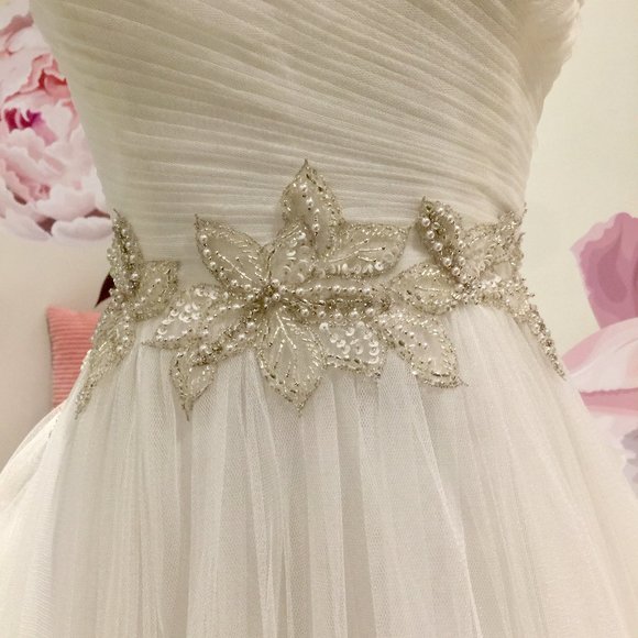 BLUE BRIDE WEDDING GOWN! - Picture 4 of 8